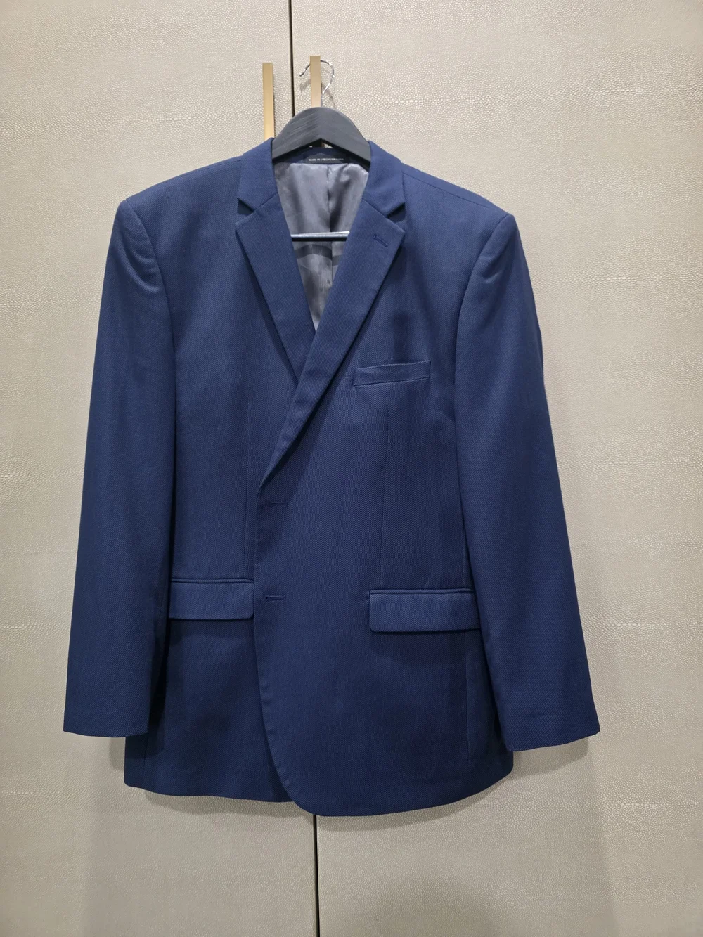 Perry Ellis Classic Blue Single-Breasted Sport Coat